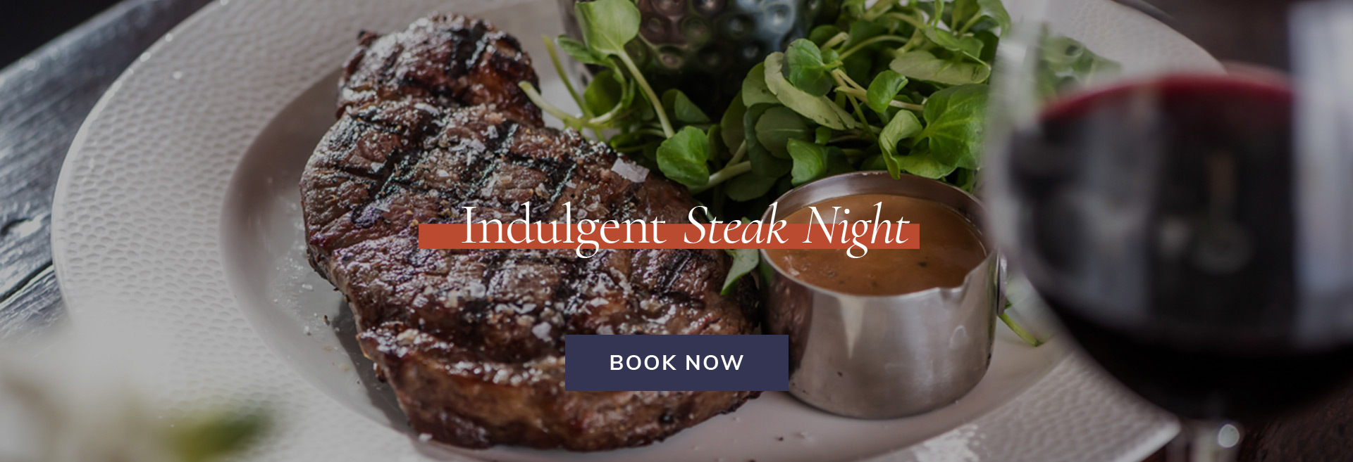 Steak Night at The Queen's Arms